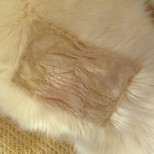 Free People Strapless Lace Bralette Size S…